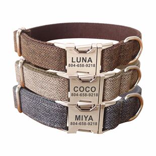 Personalized Dog Collar Customized Pet Collars Free Engravi1