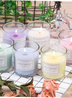 non-smoking, scented glass candles candle smokeless 香薰蜡烛