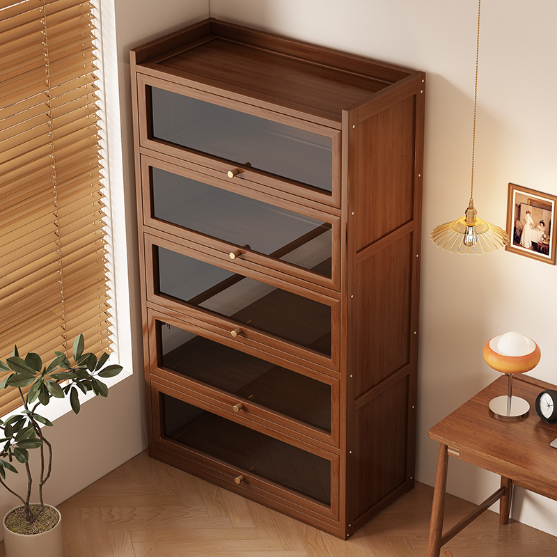书架落地置物架家用简易多层