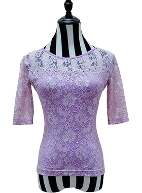拂琳花影摩登舞大摆半身裙演出服