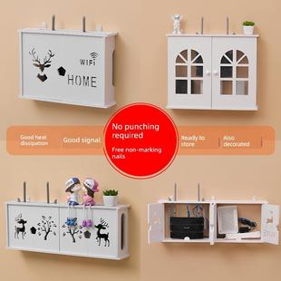 电视柜收纳整理遮丑盒路由器网线箱插排机顶超大号板挡子JL05罩网