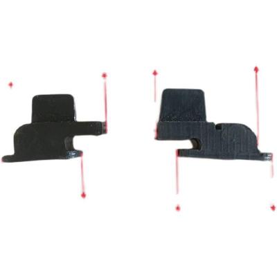 老式铝合金纱窗扇固定塑料卡扣 平开窗纱片暗卡扣件 纱窗固定卡扣