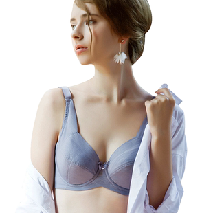 达吉斯内衣女性感内衣聚拢大胸显小文胸薄款全罩杯文胸7011.