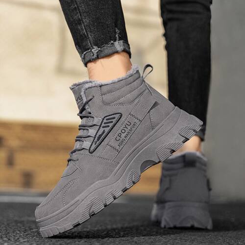 秋冬马丁靴男百搭运动鞋增高男鞋工装板鞋休闲透气男款鞋子增高鞋