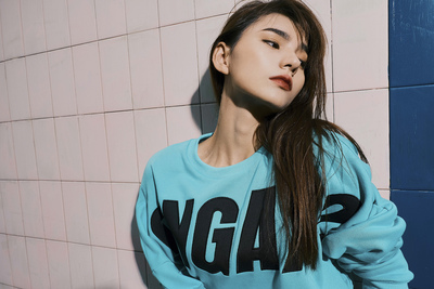 套头卫衣gingax2潮流版时尚青年