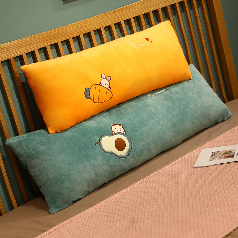 卡通可爱食物形象，单人枕头双人枕头可拆洗