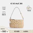 COACH 女士Nolita19老花腋下包手拿包麻将包CW426 蔻驰官方 奥莱款