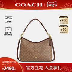 COACH/蔻驰官方 奥莱款Laurel中号女士单肩斜挎手提包流浪包CV975