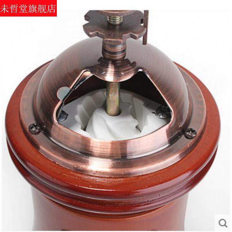 新款手摇咖啡磨豆机 手动咖啡研磨粉机 防尘豆舱大容量咖啡机