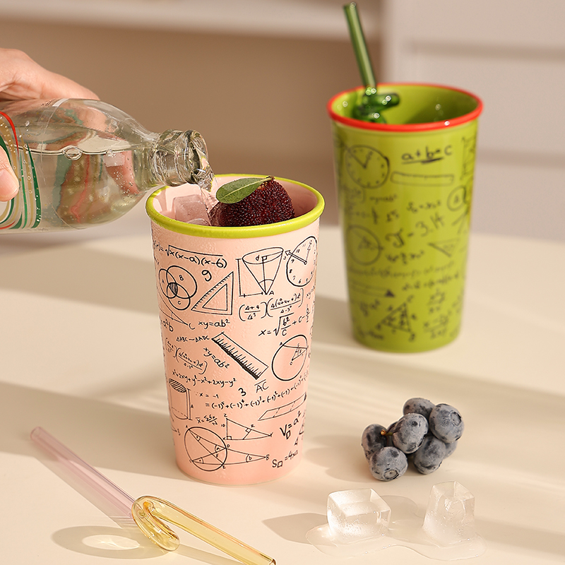 陶瓷杯马克杯咖啡牛奶杯手握水杯