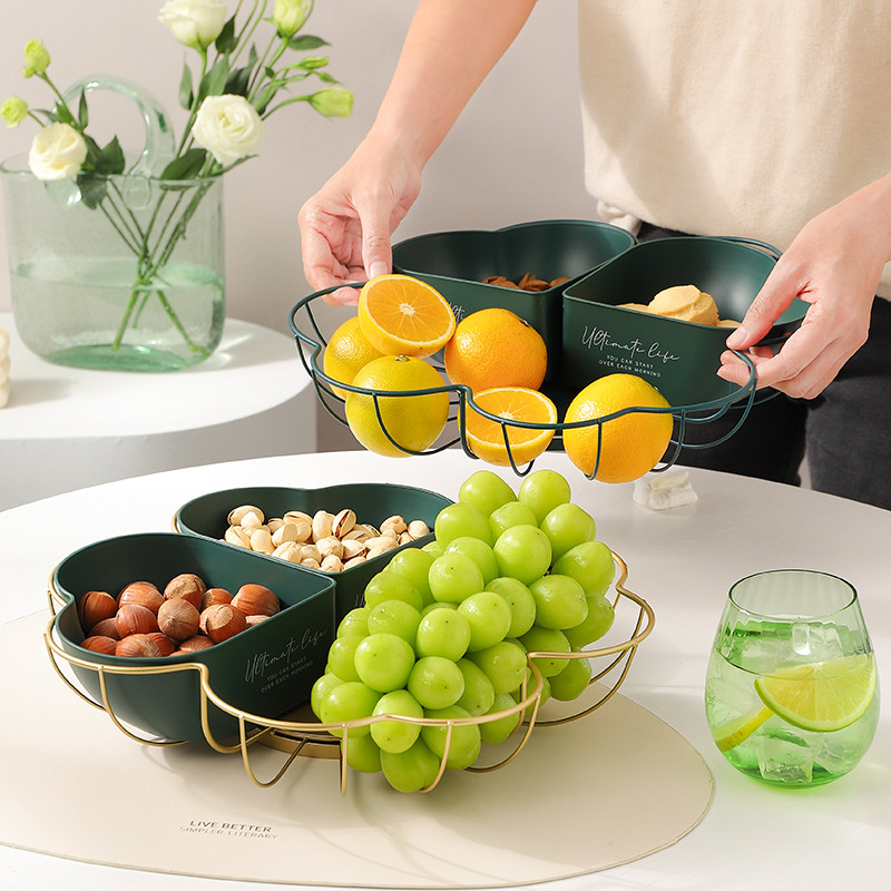客厅水果盘家用茶几轻奢