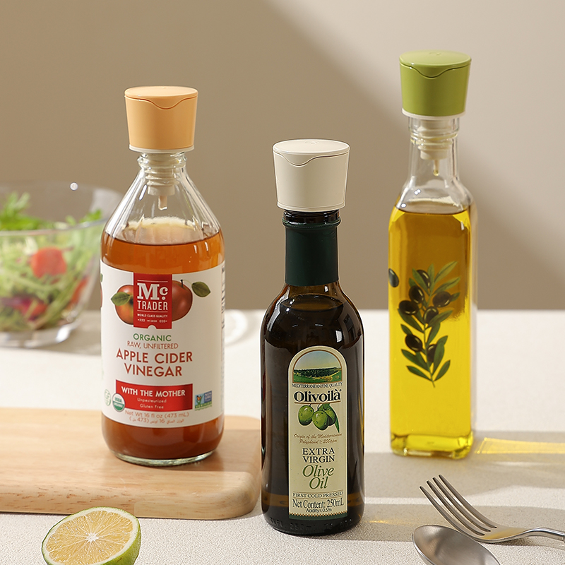 自动开合油壶嘴帽调味瓶导流嘴