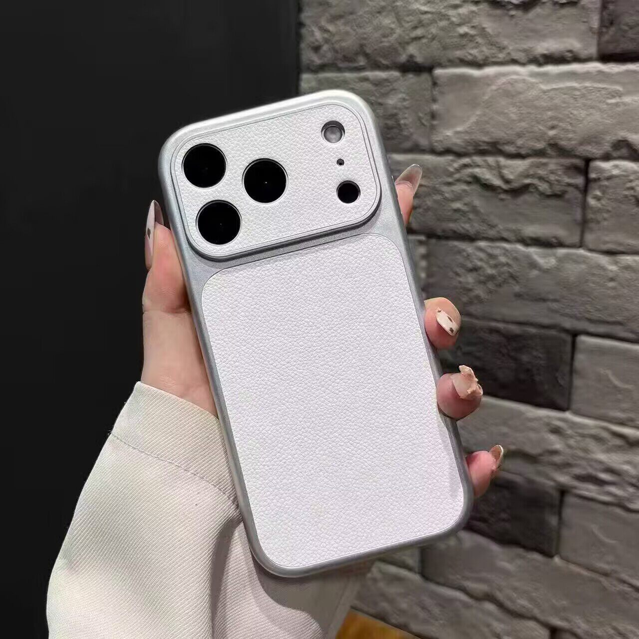 荔枝纹ins风适用于苹果17ProMax手机壳iphone16pro新款SE4超薄17e磨砂15Plus全包14防摔13保护套TPU简约软壳