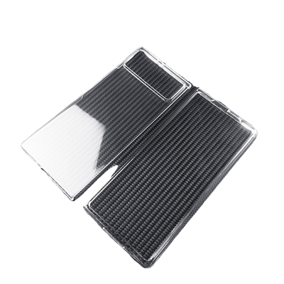 小米mixfold4透明水晶壳还原裸机