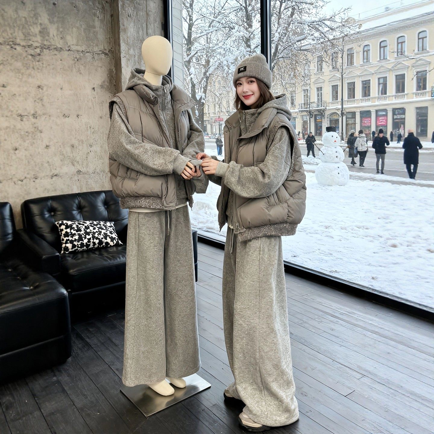 韩系2025冬季新款大码女装百搭羽绒棉马甲女宽松保暖坎肩马夹外套,女装/女士精品,马夹,淘宝优惠券,粉丝福利购,淘宝优惠卷