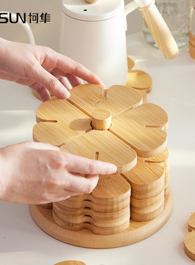 餐垫隔热垫耐高温桌垫杯垫碗垫餐盘ins四叶草餐垫防烫专用砂锅垫