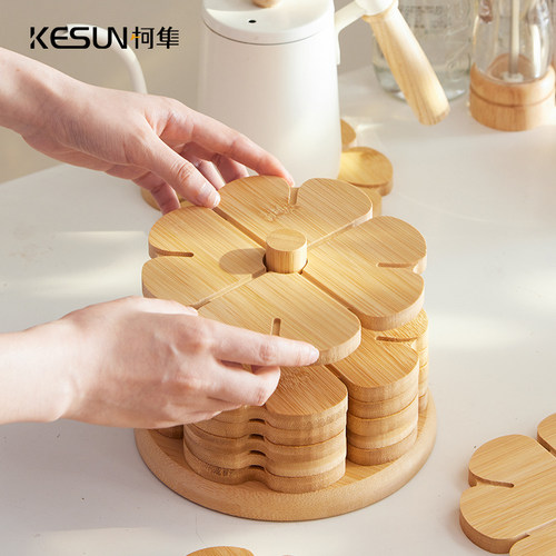 ins创意四叶草餐垫隔热垫