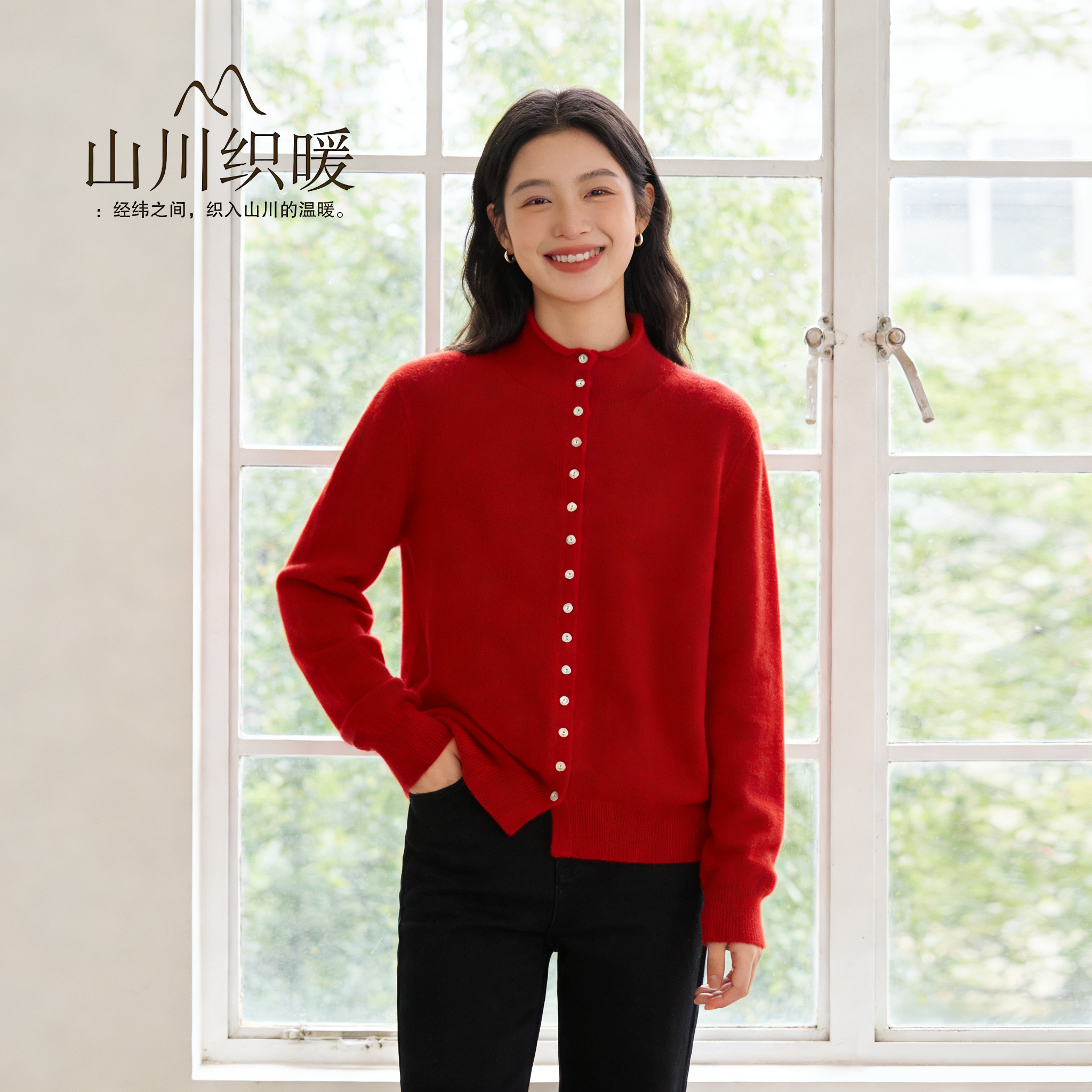 爱不释手～女士100%纯山羊绒衫女毛衣外套宽松薄款2026秋冬季新款,女装/女士精品,羊绒衫,淘宝优惠券,粉丝福利购,淘宝优惠卷