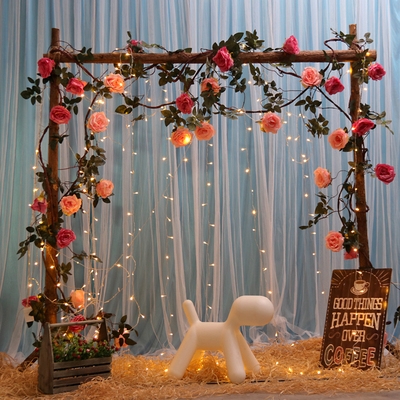 户外婚礼背景木架价格_户外婚礼背景木架图片- 星期三
