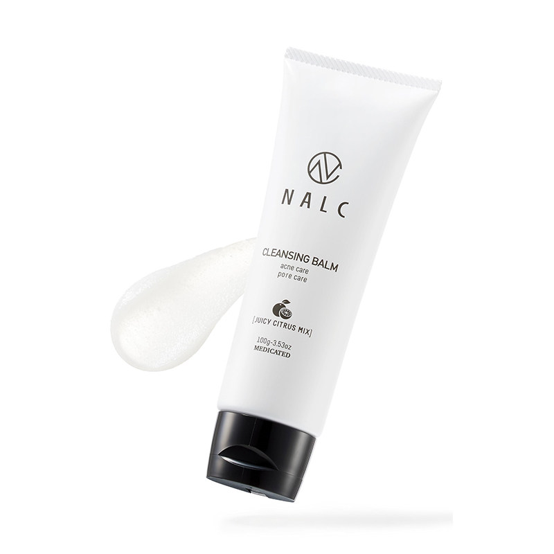 日本代购 LNALC卸妆膏 含护理毛孔成分 柑橘香温和对肌肤友好100g