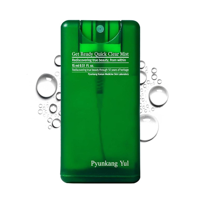 日本代购 Pyunkang Yul保湿喷雾 瞬间舒缓草本茶树成分便携装15ml