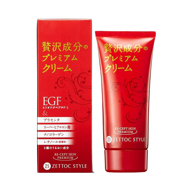 日本代购 ZETTOC STYLE面霜 添加EGF年龄肌用调节肌肤透明质酸60g