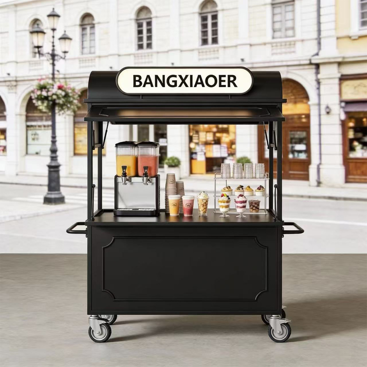 可移动创业摆摊小推车餐车商用户外摆摊餐车多功能夜市手推小吃车,商业/办公家具,促销架/促销车/摊位架,淘宝优惠券,粉丝福利购,淘宝优惠卷