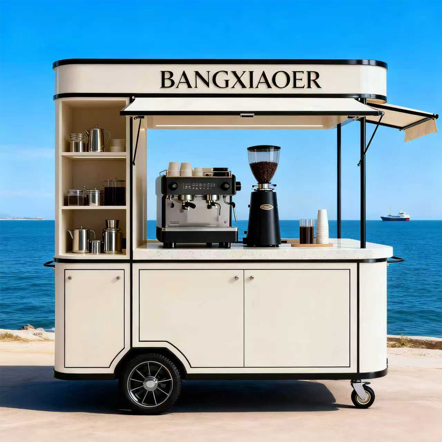 户外商用创业可移动摆摊小推车餐车摆摊餐车夜市多功能手推小吃车,商业/办公家具,促销架/促销车/摊位架,淘宝优惠券,粉丝福利购,淘宝优惠卷