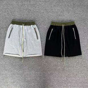 明亮叔出品主线第四季4th破坏毛圈边雪花短裤高街风格掉档版型