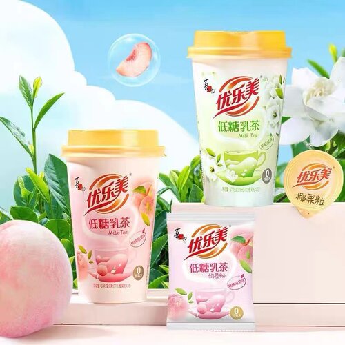 新品低糖乳茶80g奶茶优乐美