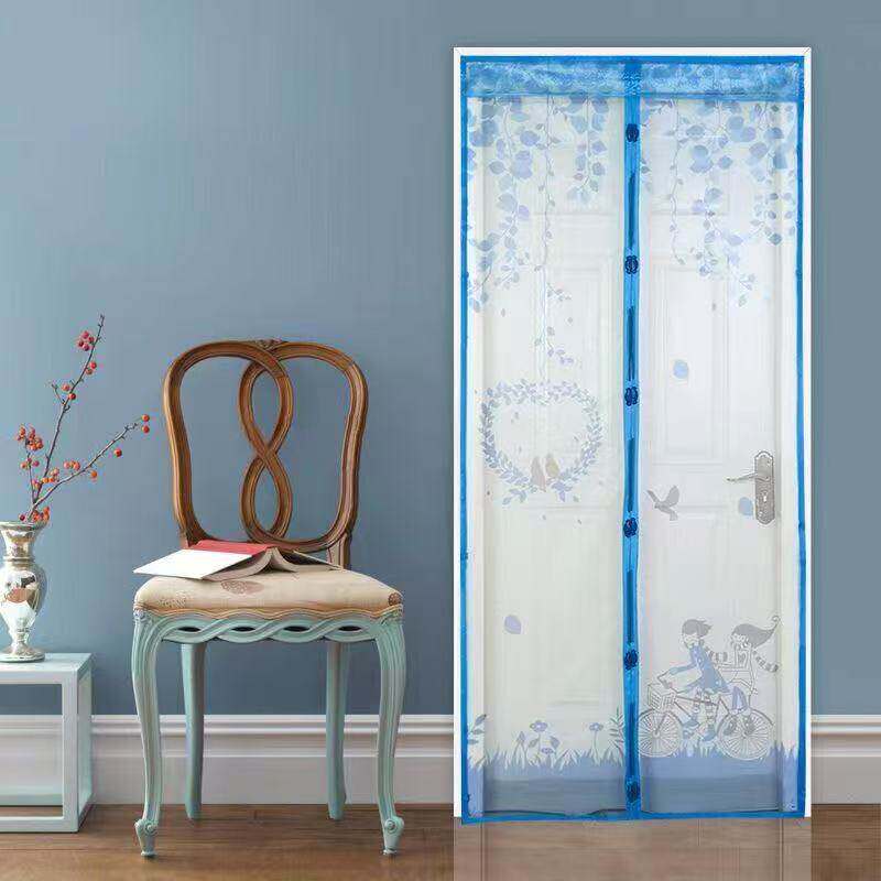 翟聃风貌夏季家用防蚊门帘磁性软纱门厨房客厅卧室防蝇隔断门帘a3