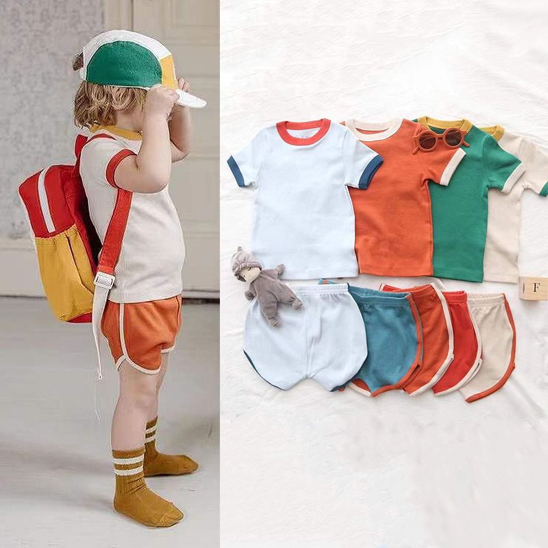 2022fv新款春夏男运动服圆领短袖