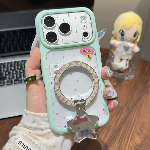 波点爱心彩色星河适用iPhone17