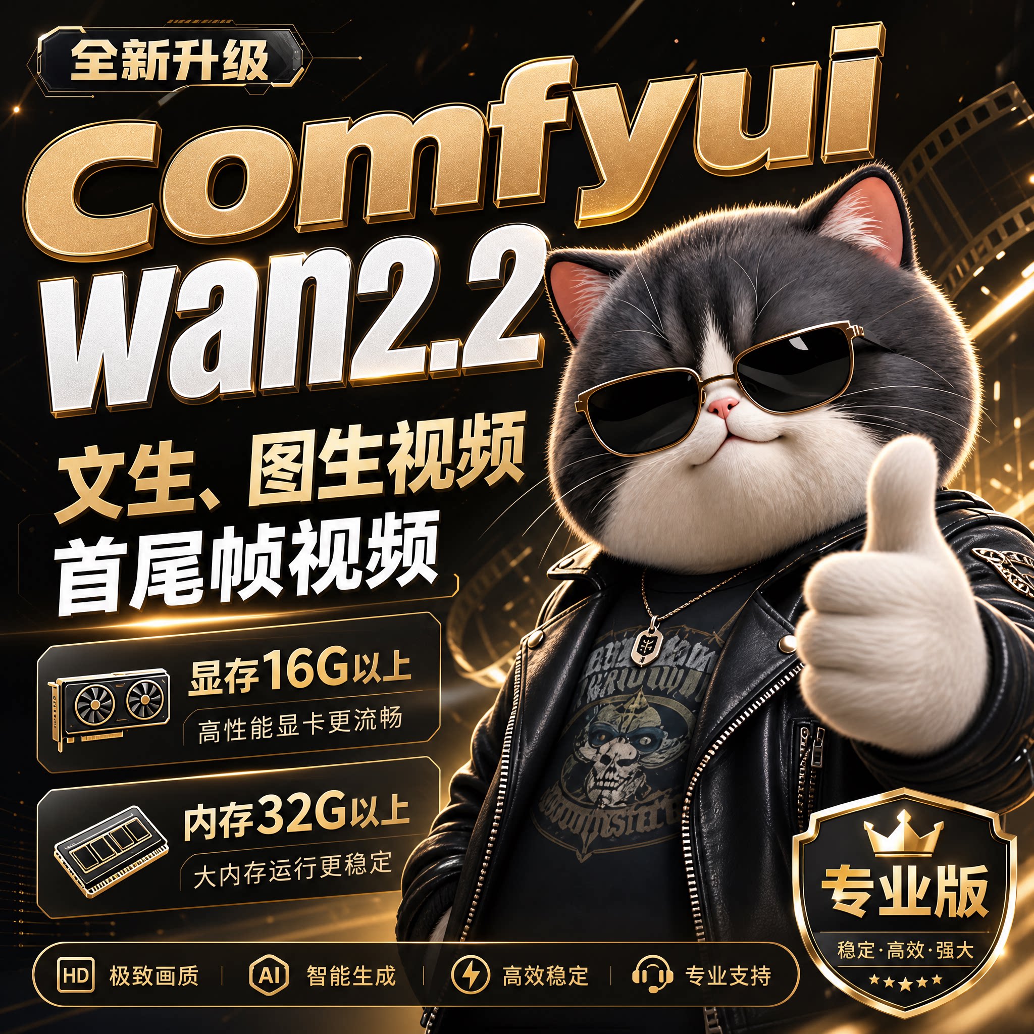 comfyui wan2.2工作流文生视频图生视频 AI漫剧工作流 AI视频短剧