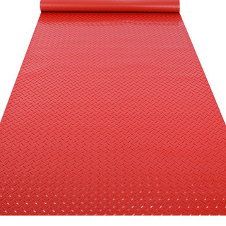 防滑垫地垫可擦洗PVC地板垫防水垫塑料红地毯厨房楼梯仓库防潮垫