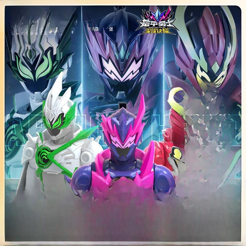 奥迪双钻铠甲勇士6星曜诀醒霆曜炼曜霹雳雷霆刀武器动漫角色声光