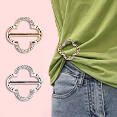 新款饰品水钻衣角下摆高级扣