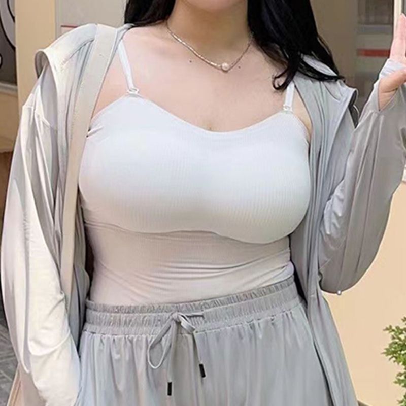 加肥版无痕大码胖mm美背
