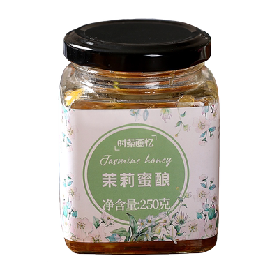 蜂蜜茉莉蜜酿冲饮泡水喝水果茶酱