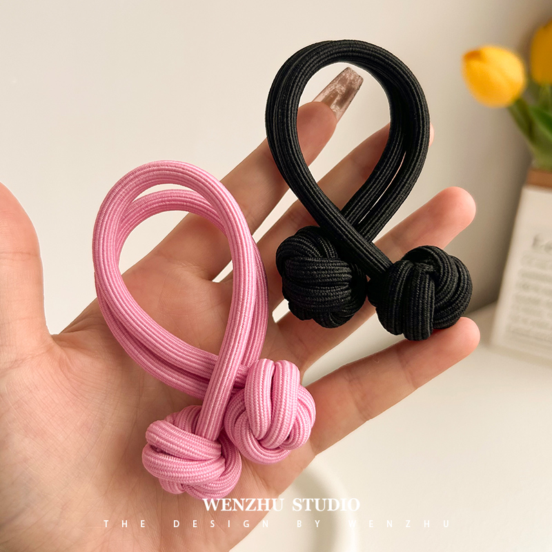 发绳中国风高马尾皮筋头绳