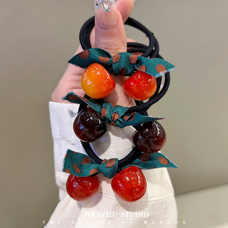 发绳韩版甜美可爱高弹力耐用