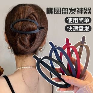 简约磨砂抓夹女2026新款横夹扭扭夹子头饰发夹后脑勺盘发一字发卡
