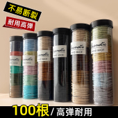 扎头发皮筋女2025新款 扎头头绳高弹耐用头圈皮套简约气质发圈发绳