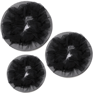 儿童舞蹈生专用考级发网隐形网兜空姐丸子头盘发神器女后脑勺头饰