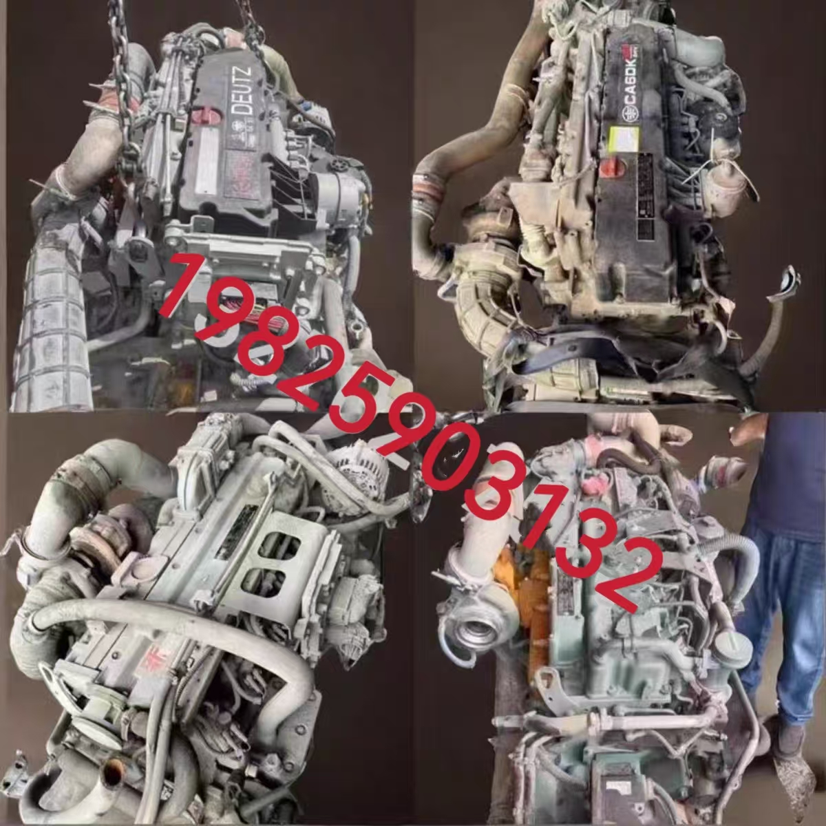 一汽大柴道依茨4DD1 4DK1 6DK1 4DH1 6DH1 2012 1013发动机总成