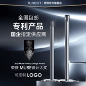 君铎 铸铁隔离带伸缩带一米线栏杆机场排队警戒线护栏警示柱围栏