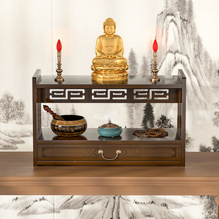 佛龛立柜供桌家用供佛座台加高菩萨底座贡台神台财神爷供奉架香案