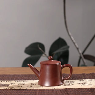 芸菲汇精选好物紫泥大口开运壶潮州手拉壶紫砂壶功夫小茶壶冲a99
