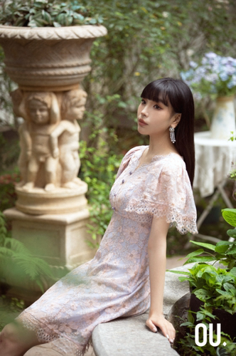 柔软舒适股线双色花型