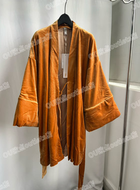 OU./欧点秋冬丝绒居家外套袍子1211161021